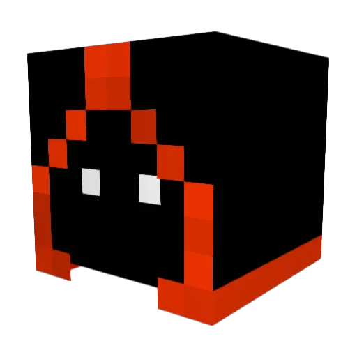 Quaesitori Minecraft avatar head, 3D render