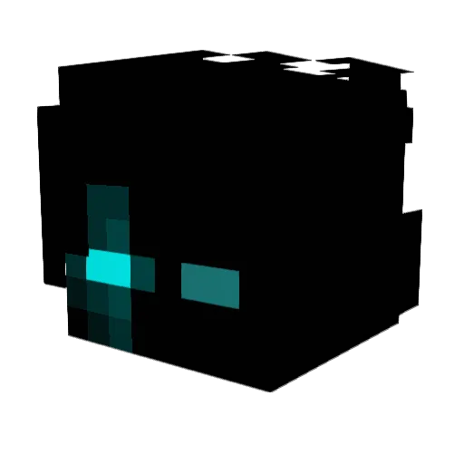 QuaintSafe Minecraft avatar head, 3D render