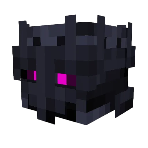 Quakemaker Minecraft avatar head, 3D render