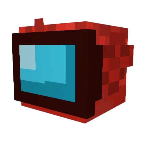 QuantossDingle Minecraft avatar head, 3D render
