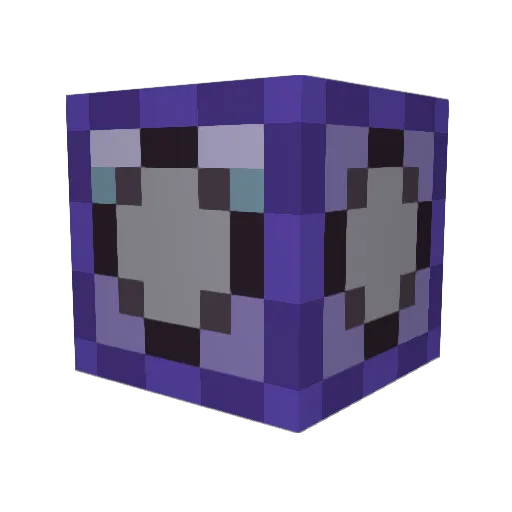 QuantumBranching Minecraft avatar head, 3D render