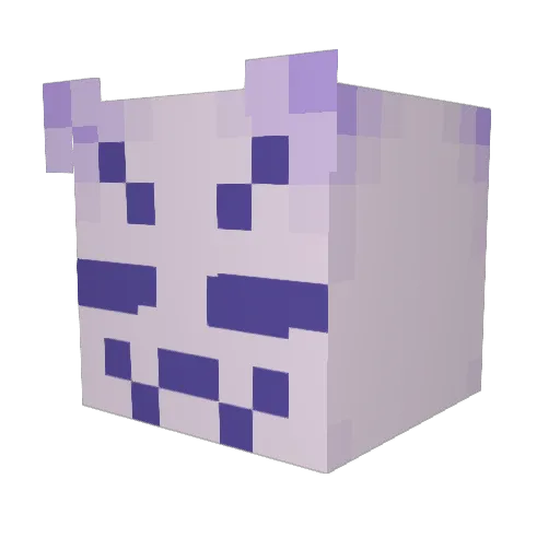 QuantumRam Minecraft avatar head, 3D render