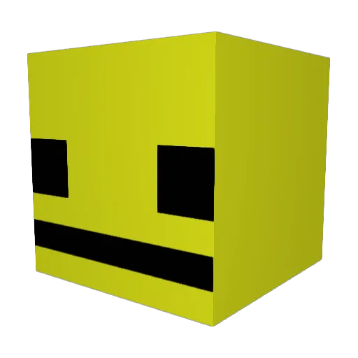 Quantumax100 Minecraft avatar head, 3D render
