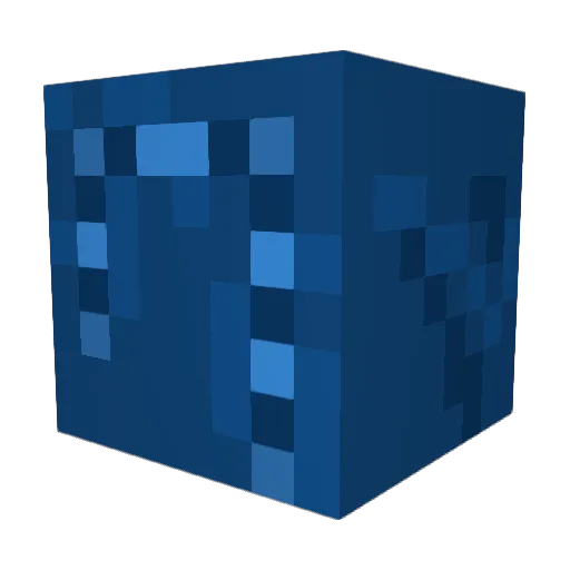 Quantumpje Minecraft avatar head, 3D render