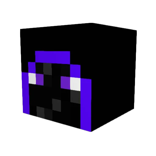 Quantumpotato181 Minecraft avatar head, 3D render