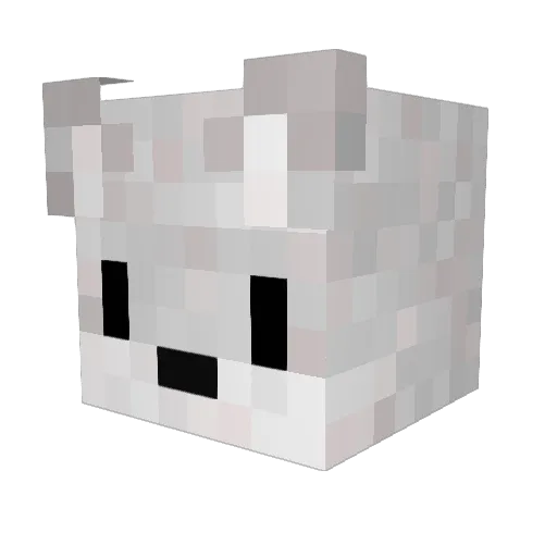 Quantumtrigg3r Minecraft avatar head, 3D render