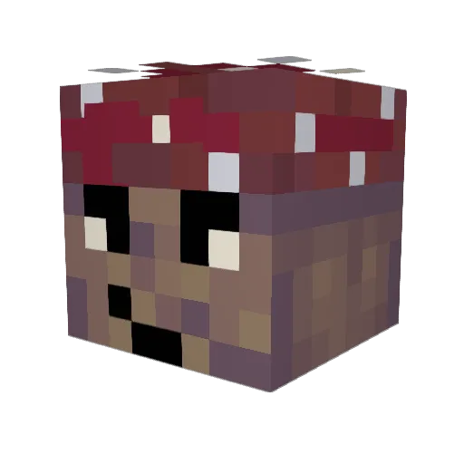 Quanxi Minecraft avatar head, 3D render
