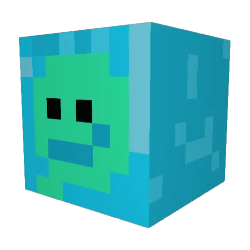 Quara99 Minecraft avatar head, 3D render