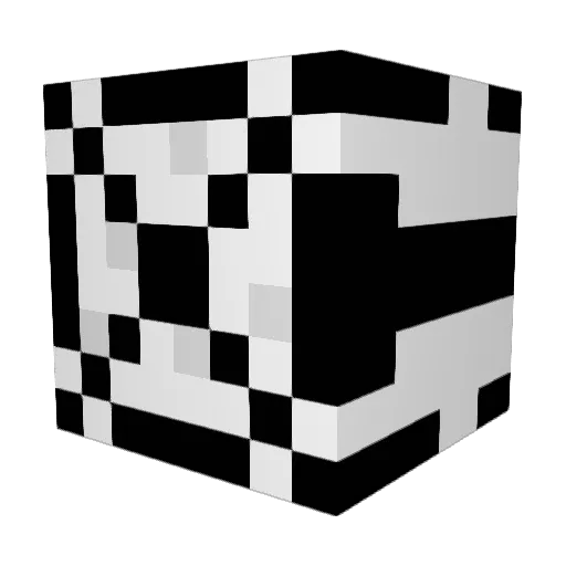Quarinex Minecraft avatar head, 3D render