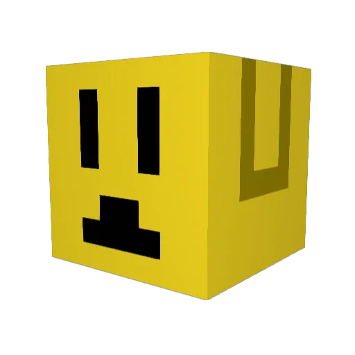 QuasarMC Minecraft avatar head, 3D render