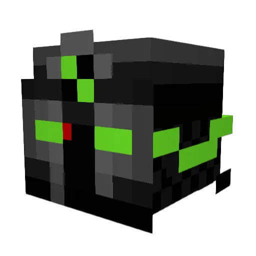 Quasar_SU Minecraft avatar head, 3D render