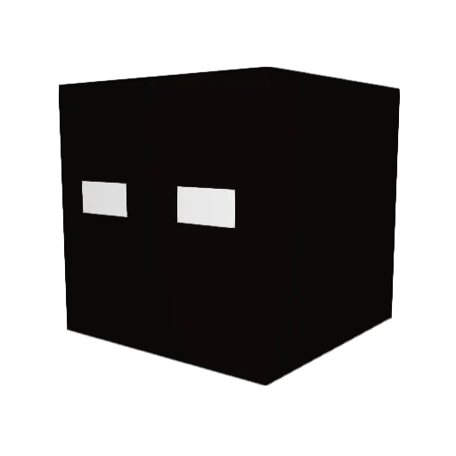 Quax_DW1 Minecraft avatar head, 3D render