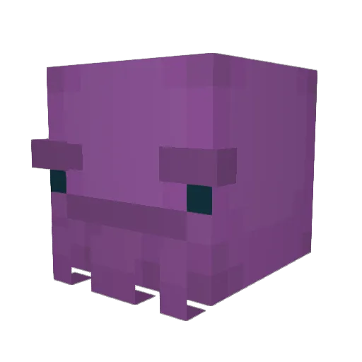 QuebecHD Minecraft avatar head, 3D render