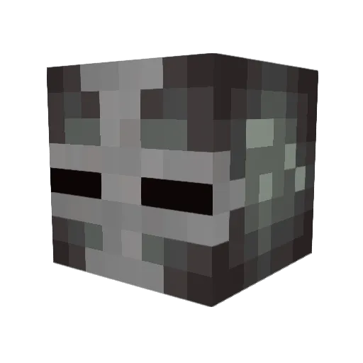 QuebecShield Minecraft avatar head, 3D render