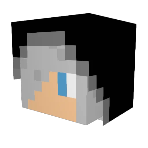 QuebecSoldier94 Minecraft avatar head, 3D render