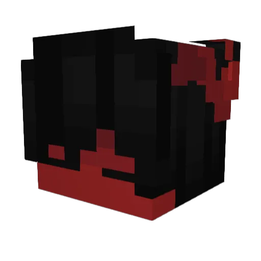 QueenMyran Minecraft avatar head, 3D render