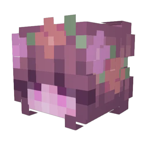 QueenOIthaca Minecraft avatar head, 3D render
