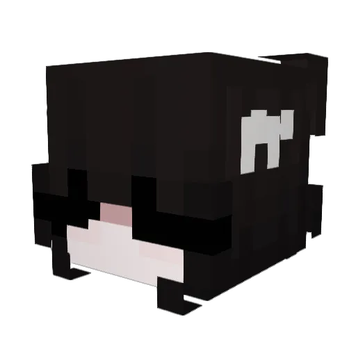 QueenSarusia Minecraft avatar head, 3D render