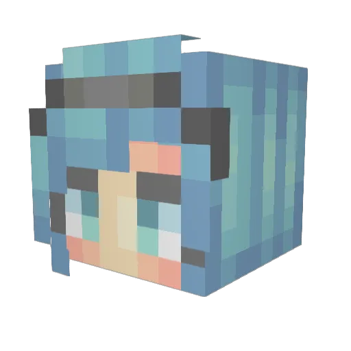 Queen_Bee441 Minecraft avatar head, 3D render