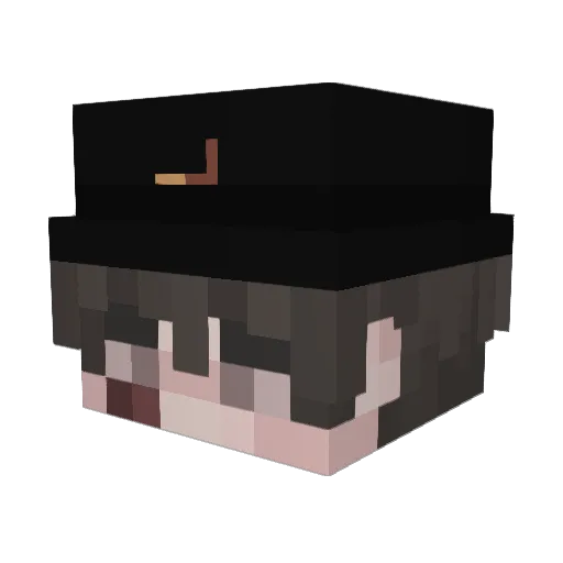Queen_Kendall26 Minecraft avatar head, 3D render