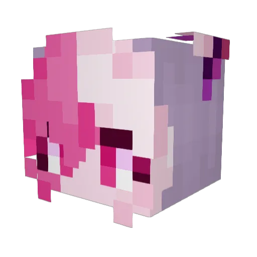 Queen_Nova Minecraft avatar head, 3D render