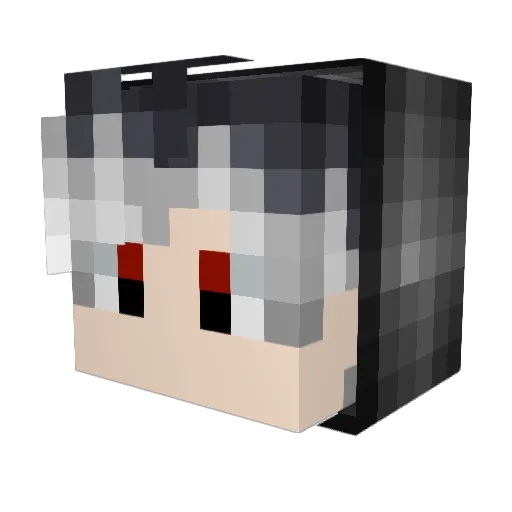 Queen_Rhea Minecraft avatar head, 3D render