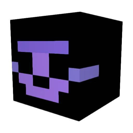 Quellyy Minecraft avatar head, 3D render