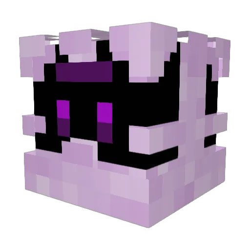 Quelvo Minecraft avatar head, 3D render