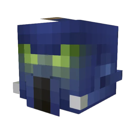 Quenchie360 Minecraft avatar head, 3D render
