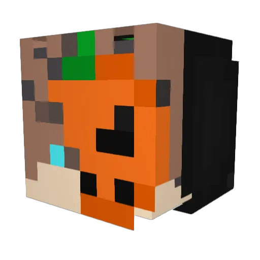 Quentin190614 Minecraft avatar head, 3D render
