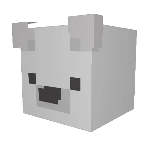 Minecraft-Avatar von Quentin_lb5: Kopf als 3D-Render