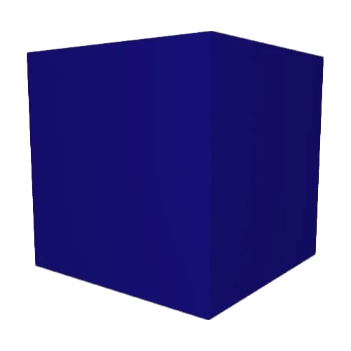 Quesin Minecraft avatar head, 3D render