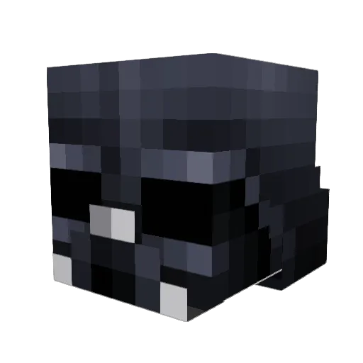 QuestMay Minecraft avatar head, 3D render
