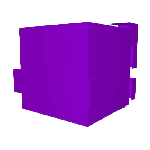Question_Mark664 Minecraft avatar head, 3D render