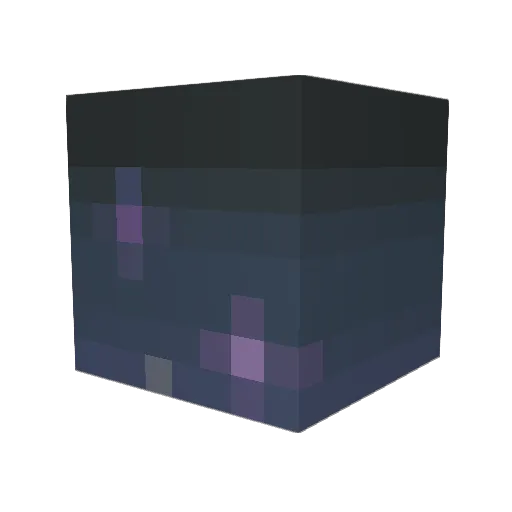 QuestonTech Minecraft avatar head, 3D render