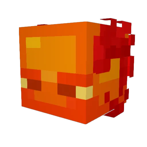 Quetsol Minecraft avatar head, 3D render