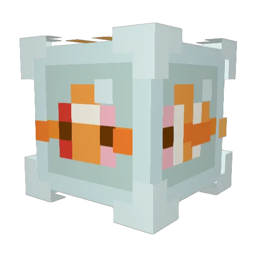 Qui2n Minecraft avatar head, 3D render
