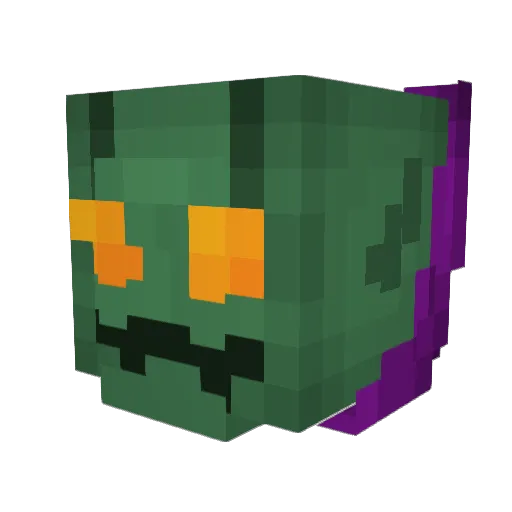 QuickFIRE3122 Minecraft avatar head, 3D render