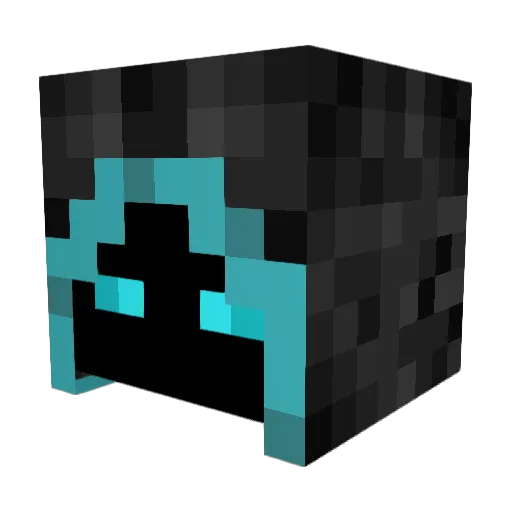 QuickSticks Minecraft avatar head, 3D render