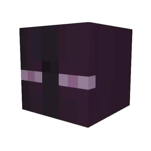 Quickboii Minecraft avatar head, 3D render