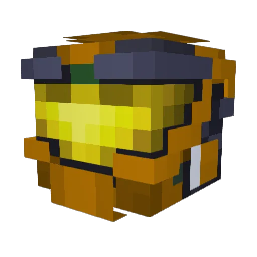 Quicke_Strike Minecraft avatar head, 3D render