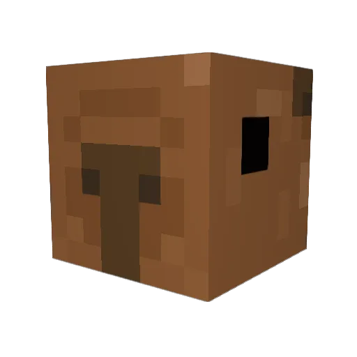 QuickestJoJo Minecraft avatar head, 3D render
