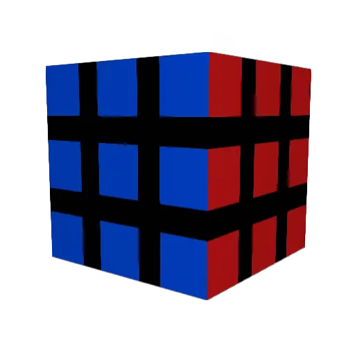 Quickyboy Minecraft avatar head, 3D render