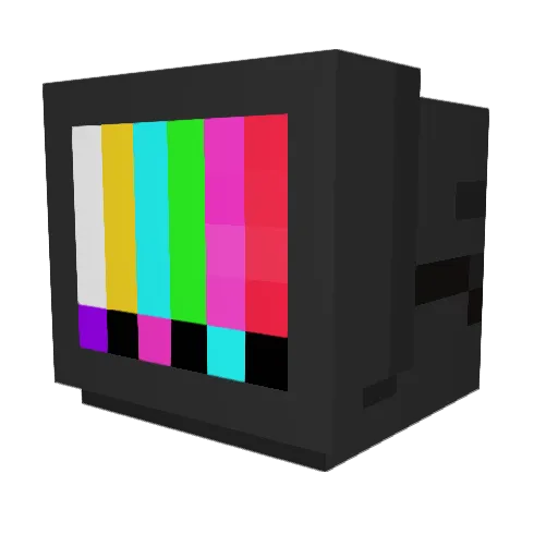 QuietMN Minecraft avatar head, 3D render