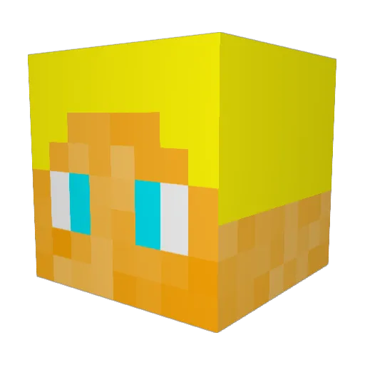 Quiet_Samurai80 Minecraft avatar head, 3D render