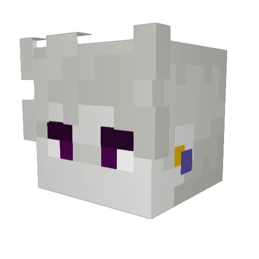 QuincyMayweather Minecraft avatar head, 3D render
