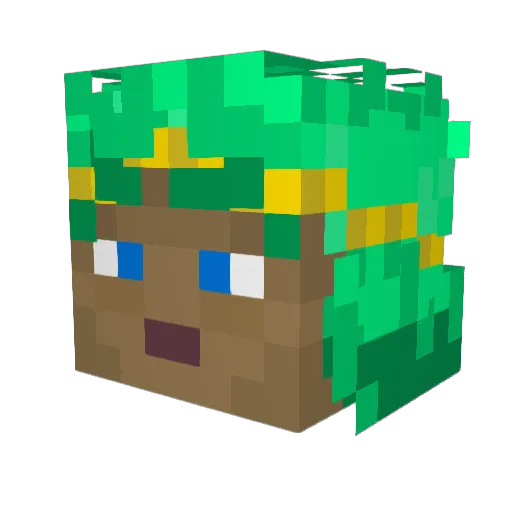 Quincy_Smith Minecraft avatar head, 3D render