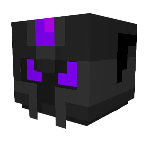 QuinnPM1 Minecraft avatar head, 3D render