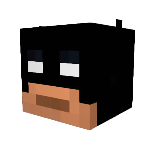 Quinnlan2112 Minecraft avatar head, 3D render
