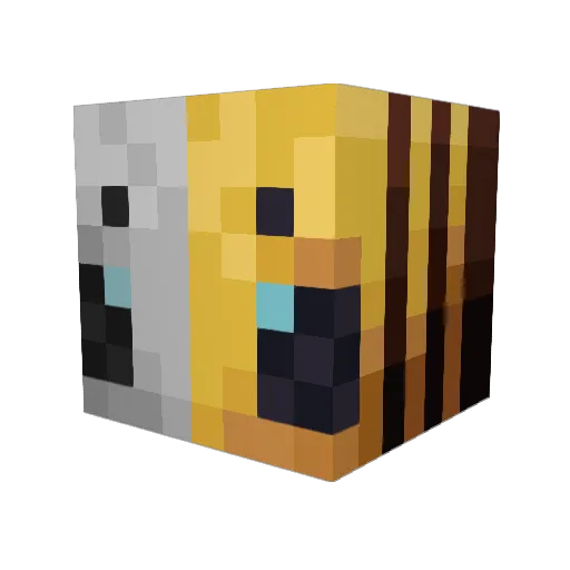 QuintKing10 Minecraft avatar head, 3D render